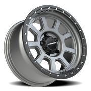 Vision 350 17x9 +12 5x114.3mm 83mm Satin Gray Satin Black Lip