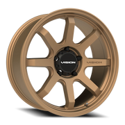 Vision 351 20x9 +10 5x139.7mm 108mm Matte Bronze