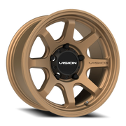 Vision 351 16x8 +0 5x139.7mm 110mm Matte Bronze