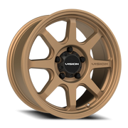 Vision 351 17x8 +30 5x120mm 76.1mm Matte Bronze