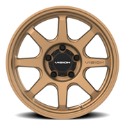 Vision 351 17x8 +30 5x114.3mm 76.1mm Matte Bronze