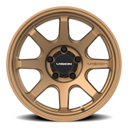 Vision 351 17x9 -12 5x127mm 78.1mm Matte Bronze