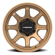 Vision 351 16x8 +0 6x139.7mm 110mm Matte Bronze
