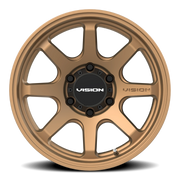 Vision 351 17x8.5 +10 6x135mm 87.1mm Matte Bronze