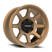 Vision 351 17x9 +20 6x139.7mm 106.2mm Matte Bronze