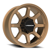 Vision 351 20x9 +12 8x165.1mm 125.2mm Matte Bronze