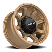 Vision 351 16x8 +0 8x165.1mm 125.2mm Matte Bronze