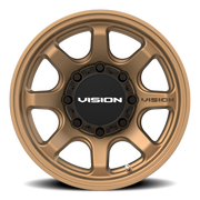 Vision 351 16x8 +0 8x165.1mm 125.2mm Matte Bronze