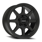 Vision 351 17x8 +30 5x127mm 84.1mm Satin Black