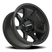 Vision 351 17x9 +20 5x139.7mm 108mm Satin Black