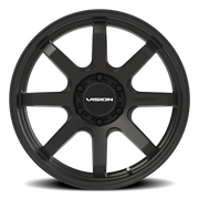 Vision 351 20x9 +10 6x135mm 87.1mm Satin Black