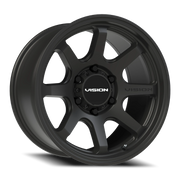 Vision 351 17x9 -12 6x139.7mm 106.2mm Satin Black