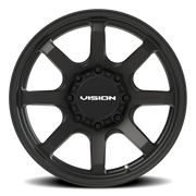 Vision 351 20x9 +12 8x180mm 124.2mm Satin Black