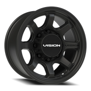 Vision 351 16x8 +0 8x165.1mm 125.2mm Satin Black
