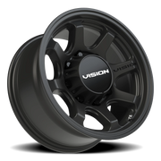 Vision 351 16x8 +0 8x165.1mm 125.2mm Satin Black