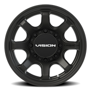 Vision 351 16x8 +0 8x165.1mm 125.2mm Satin Black