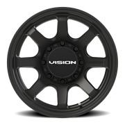 Vision 351 17x9 +0 8x165.1mm 125.2mm Satin Black