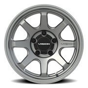 Vision 351 16x8 +0 5x127mm 78.1mm Satin Grey