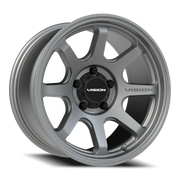 Vision 351 17x9 -12 5x127mm 78.1mm Satin Grey