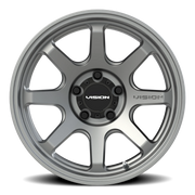 Vision 351 17x9 -12 5x127mm 78.1mm Satin Grey