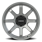 Vision 351 20x9 +10 6x139.7mm 106.2mm Satin Grey
