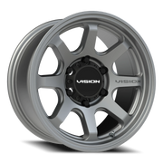 Vision 351 16x8 +0 6x139.7mm 110mm Satin Grey