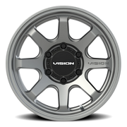 Vision 351 16x8 +0 6x139.7mm 110mm Satin Grey