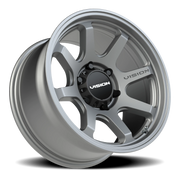 Vision 351 17x8.5 +10 6x135mm 87.1mm Satin Grey