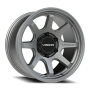 Vision 351 17x8.5 -10 6x139.7mm 106.2mm Satin Grey