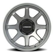 Vision 351 17x8.5 -10 6x139.7mm 106.2mm Satin Grey