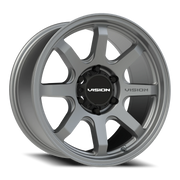 Vision 351 18x9 +18 6x139.7mm 106.2mm Satin Grey