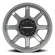 Vision 351 20x9 +12 8x180mm 124.2mm Satin Grey