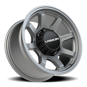 Vision 351 17x8.5 +18 8x170mm 125.2mm Satin Grey