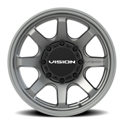 Vision 351 17x8.5 +18 8x170mm 125.2mm Satin Grey