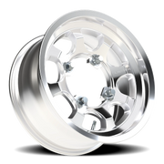 Vision 351 15x6 +25.6 4x136mm 110.5mm As-Cast Machined