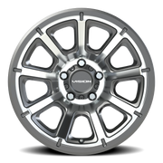 Vision 353 16x8 +0 5x114.3mm 83mm Gunmetal Machined Face