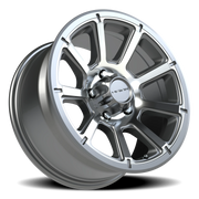 Vision 353 17x8.5 -6 5x127mm 78.1mm Gunmetal Machined Face