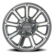 Vision 353 18x9 +12 5x150mm 110.2mm Gunmetal Machined Face