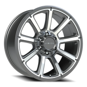 Vision 353 20x9 +18 6x139.7mm 106.2mm Gunmetal Machined Face