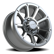 Vision 353 17x8.5 +18 6x139.7mm 106.2mm Gunmetal Machined Face