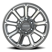 Vision 353 18x9 +18 6x135mm 87.1mm Gunmetal Machined Face
