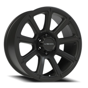 Vision 353 20x9 +18 6x135mm 87.1mm Matte Black