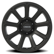Vision 353 20x9 +18 6x139.7mm 106.2mm Matte Black