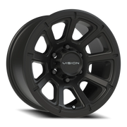 Vision 353 16x8 +0 6x139.7mm 110mm Matte Black