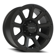 Vision 353 18x9 +18 6x139.7mm 106.2mm Matte Black