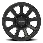 Vision 353 18x9 +18 6x139.7mm 106.2mm Matte Black