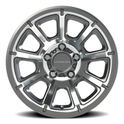Vision 353 15x6 +0 5x114.3mm 83mm Gunmetal Machined Face