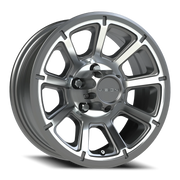 Vision 353 15x6 +0 5x127mm 83mm Gunmetal Machined Face