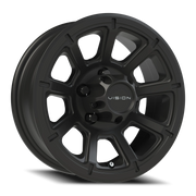 Vision 353 14x5.5 +0 5x114.3mm 83mm Matte Black