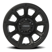 Vision 353 14x5.5 +0 5x114.3mm 83mm Matte Black